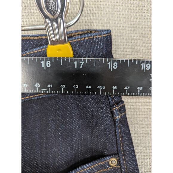 Lee Blue Jeans Size 16 Short Mid Rise Straight Leg Regular Fit NWT -0625D165 - Picture 4 of 9